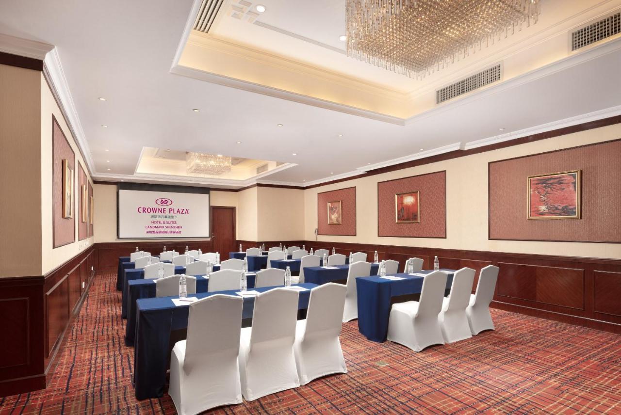 Crowne Plaza Hotel & Suites Landmark Shenzhen By Ihg - Nearby Luohu Border, Indoor Heated Swimming Pool, Complimentary Welcome Drink Luaran gambar